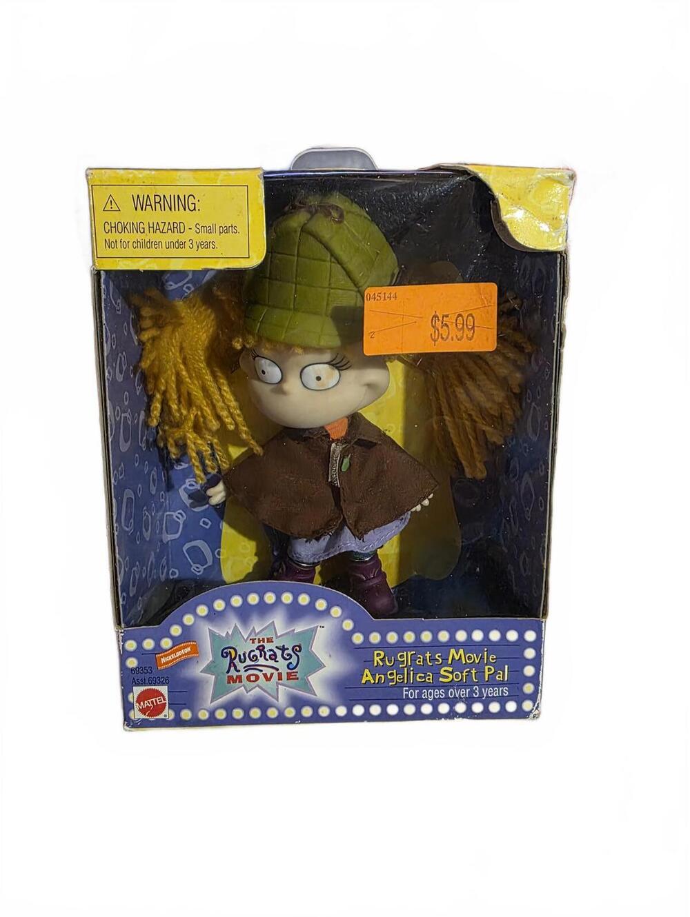 Vtg Rugrats Movie Angelica Soft Pal Doll